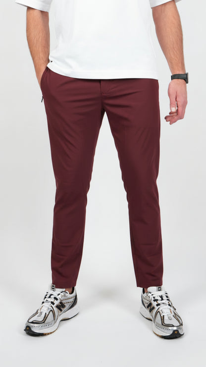 365 • PANTS • BURGUNDY