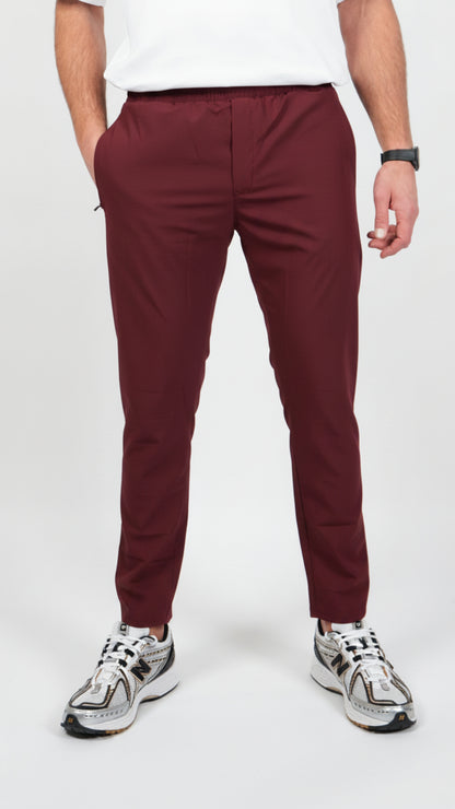 365 • PANTS • BURGUNDY