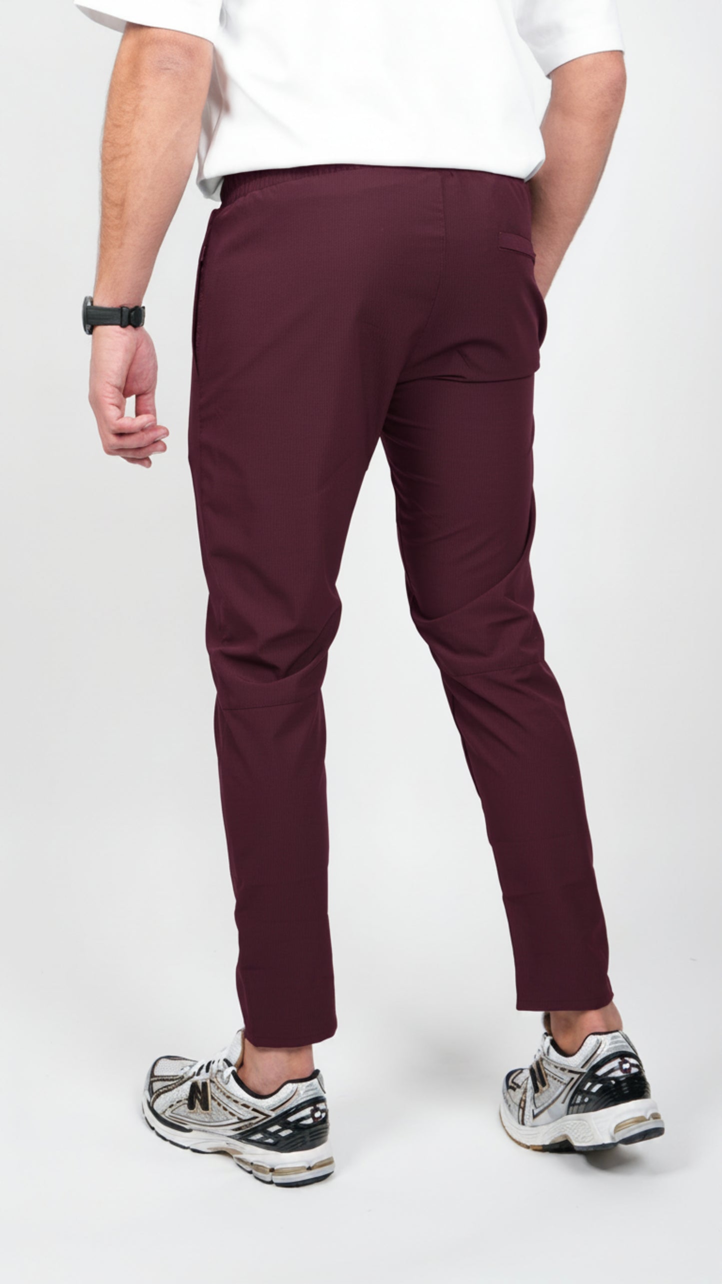 365 • PANTS • BURGUNDY