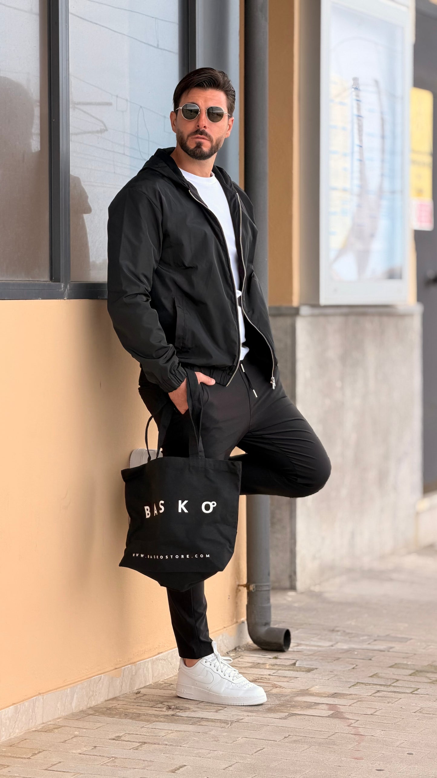 BASKO TOTE BAG • BLACK