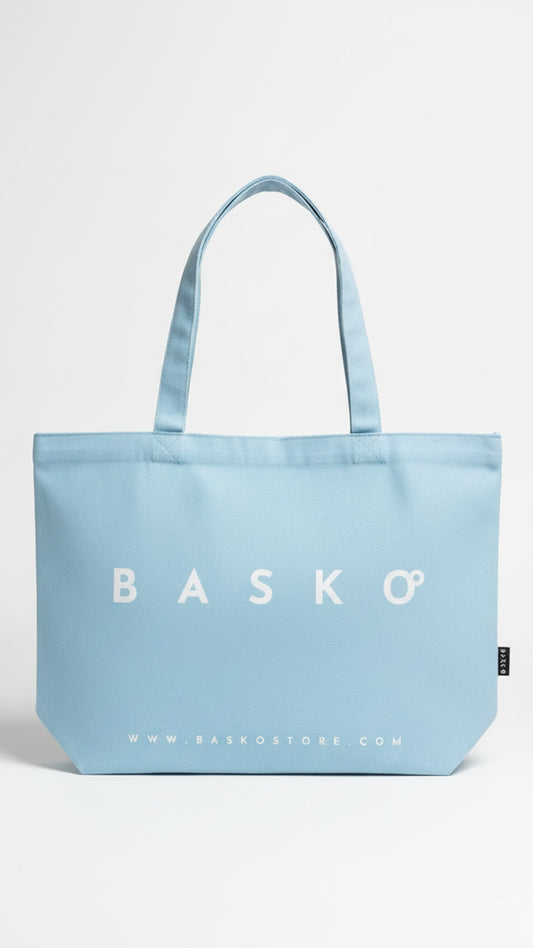 BASKO TOTE BAG • LIGHT BLUE