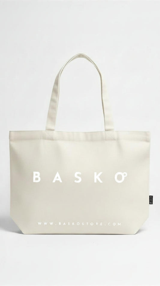 BASKO TOTE BAG • BEIGE