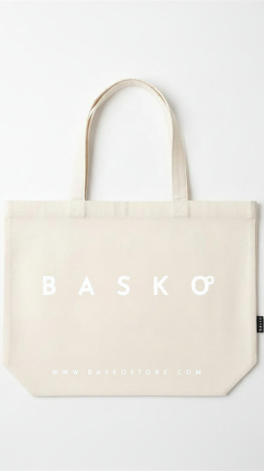 BASKO TOTE BAG • BEIGE