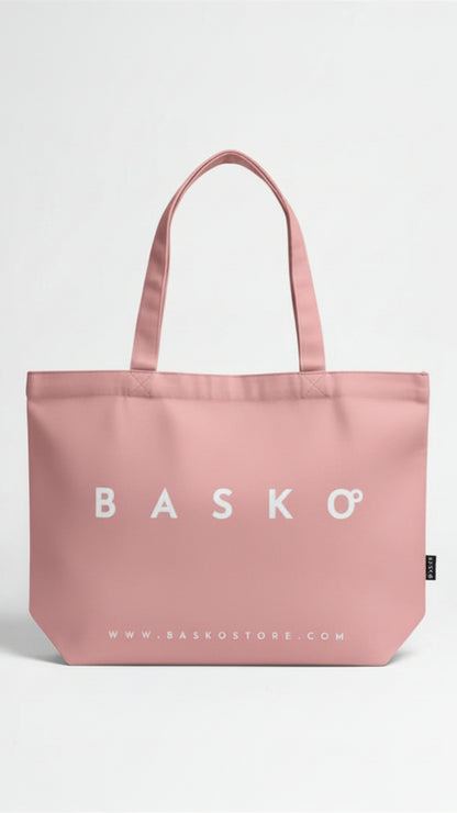 BASKO TOTE BAG • PINK