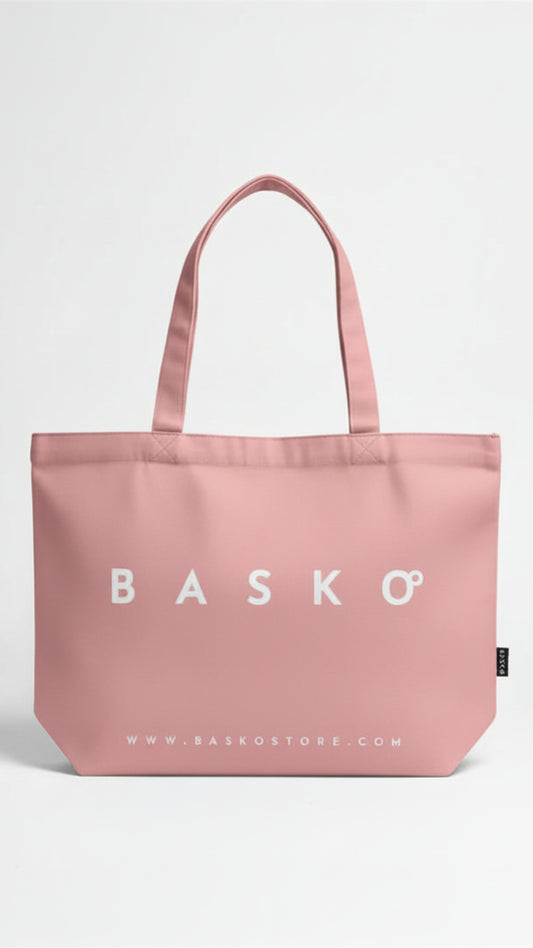 BASKO TOTE BAG • PINK