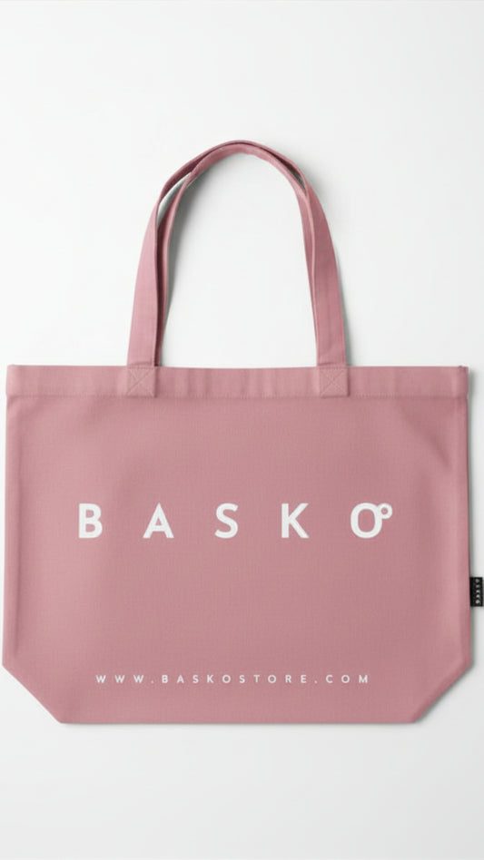 BASKO TOTE BAG • PINK