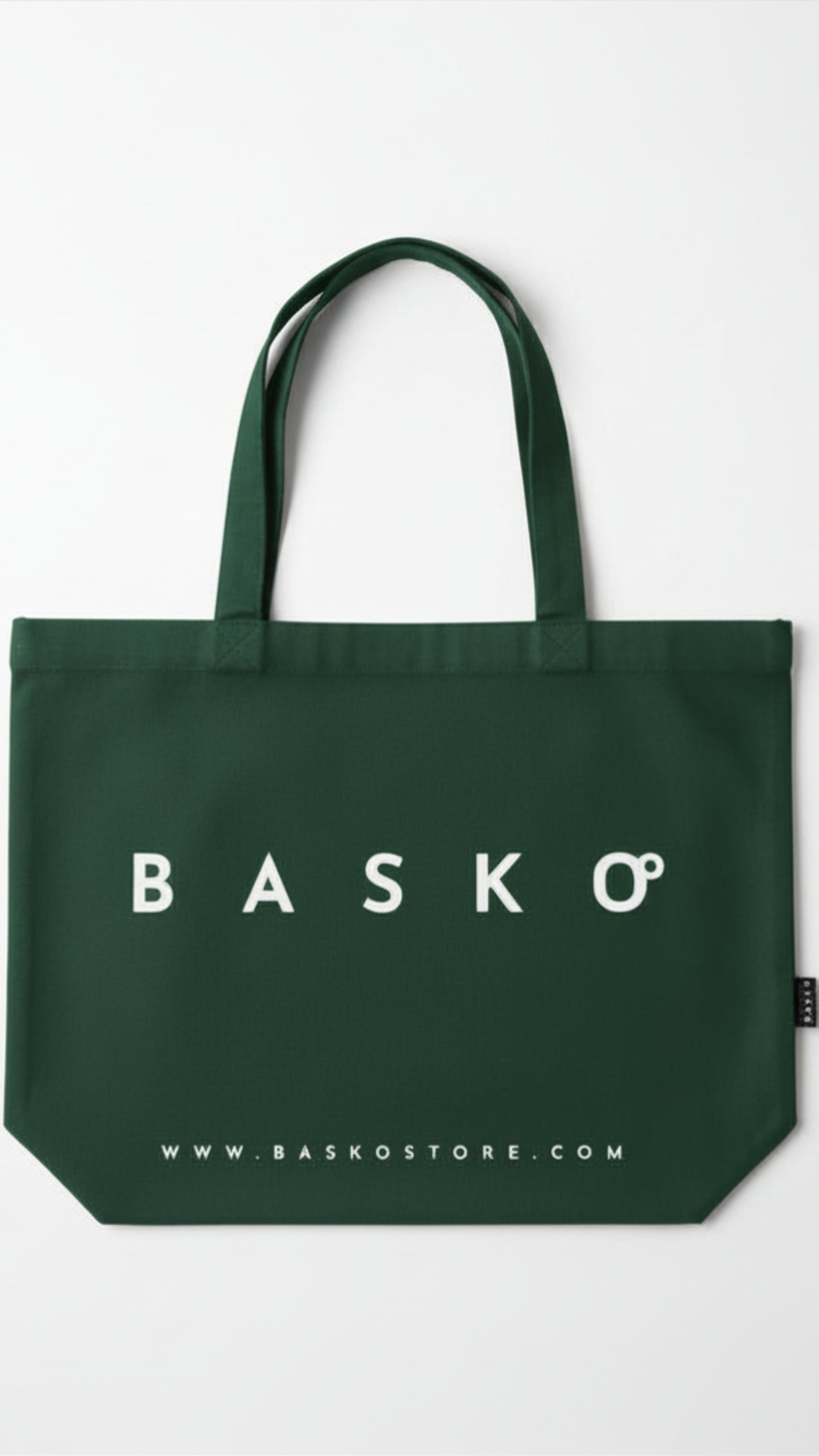 BASKO TOTE BAG • GREEN