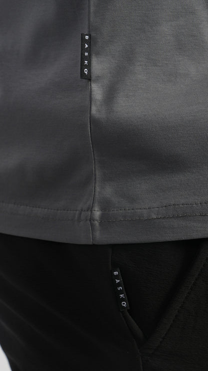 T-SHIRT  • SLIM FIT • GREY