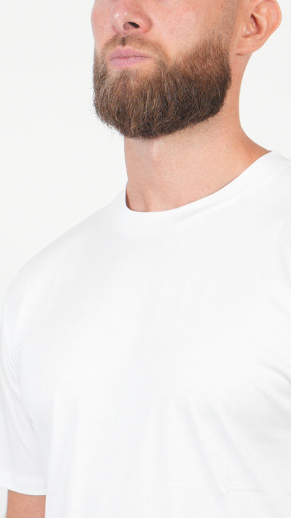T-SHIRT  • SLIM FIT • WHITE