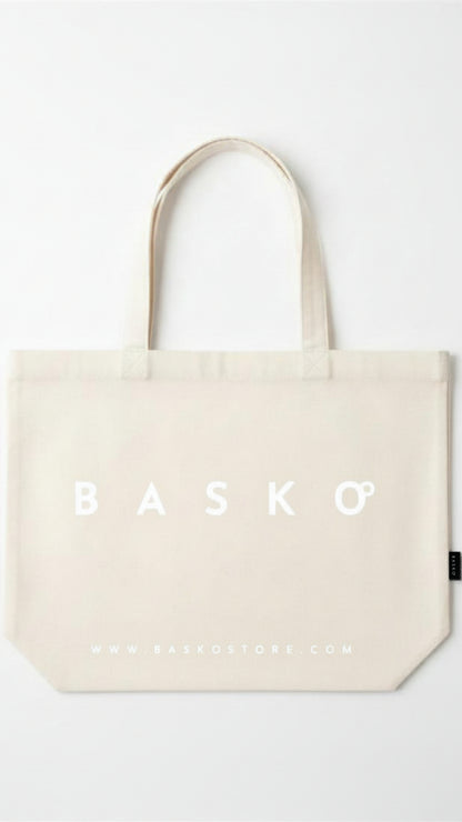 BASKO TOTE BAG • BEIGE