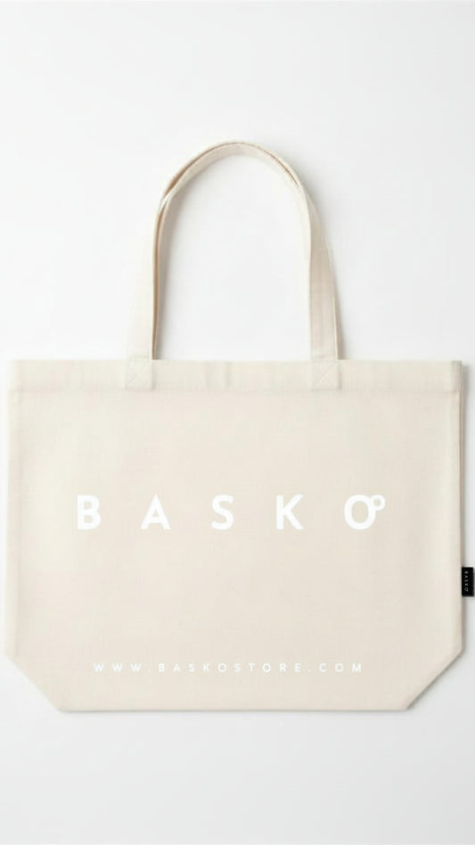 BASKO TOTE BAG • BEIGE