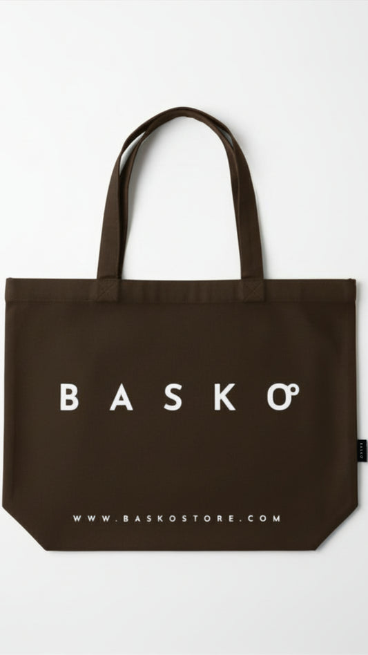 BASKO TOTE BAG • BROWN