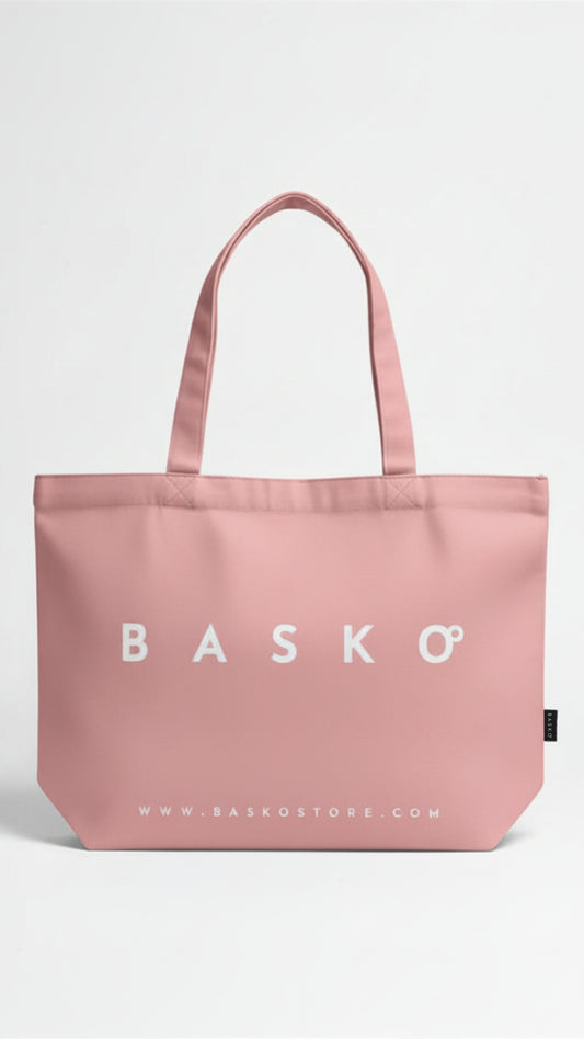 BASKO TOTE BAG • PINK