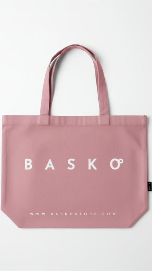 BASKO TOTE BAG • PINK