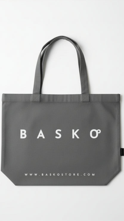 BORSA TOTE BASKO • GRIGIO
