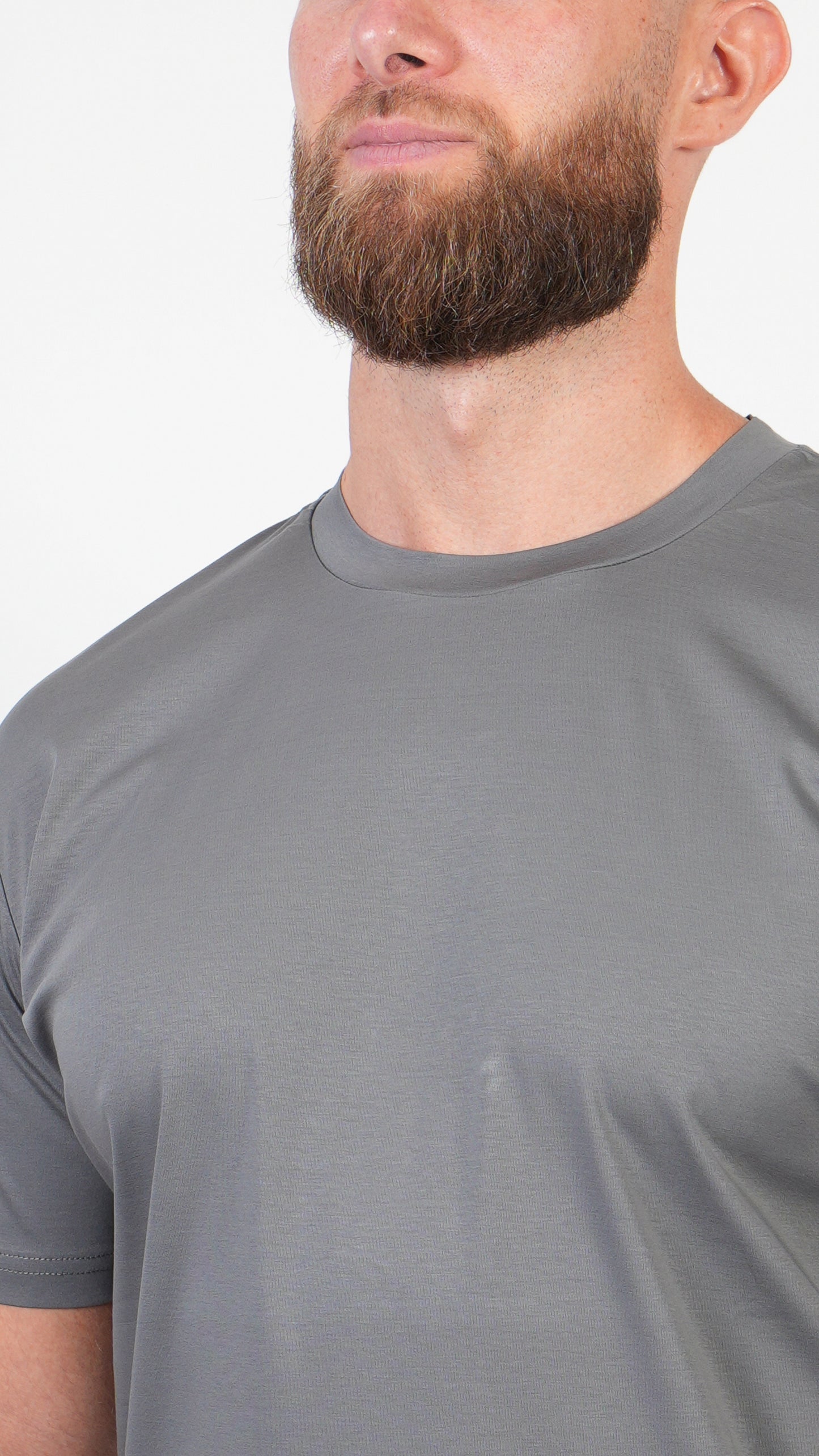 T-SHIRT  • SLIM FIT • GREY