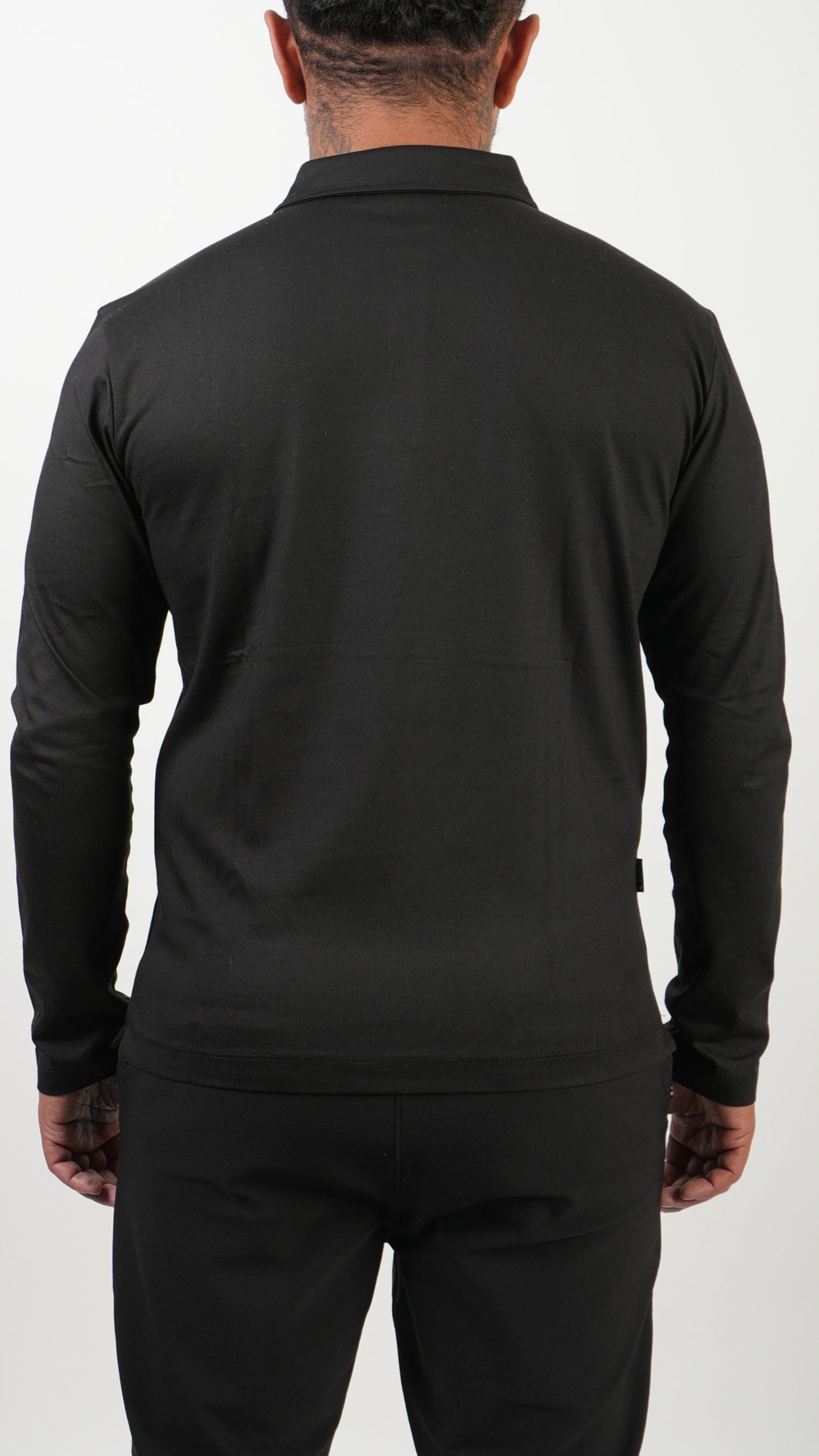 POLO • MANCHES LONGUES • NOIR