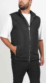 CHALECO • SLIM FIT • NEGRO