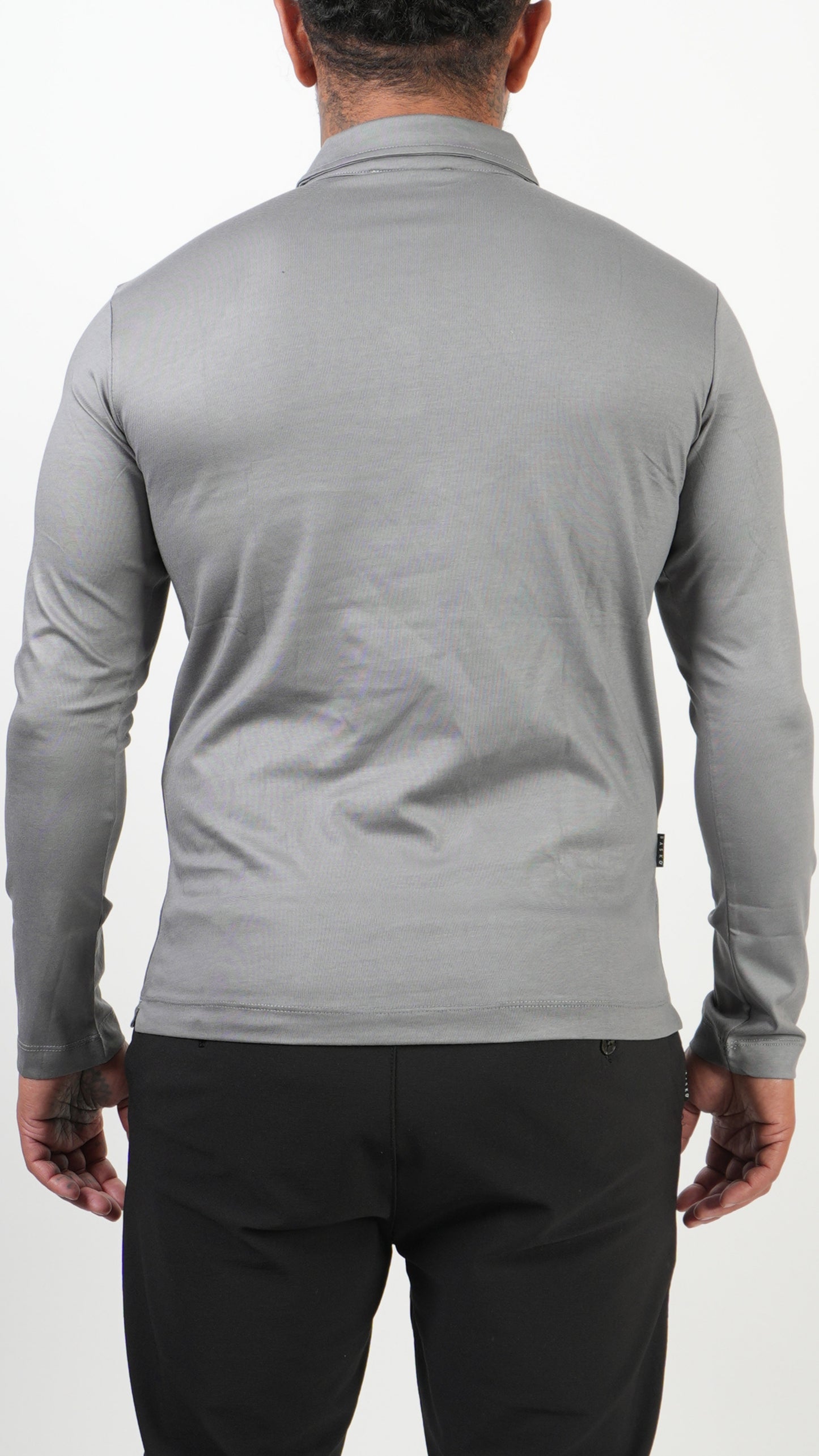 POLO • LONGSLEEVE • GREY