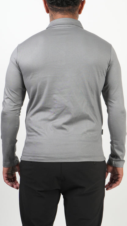POLO • LONGSLEEVE • GREY