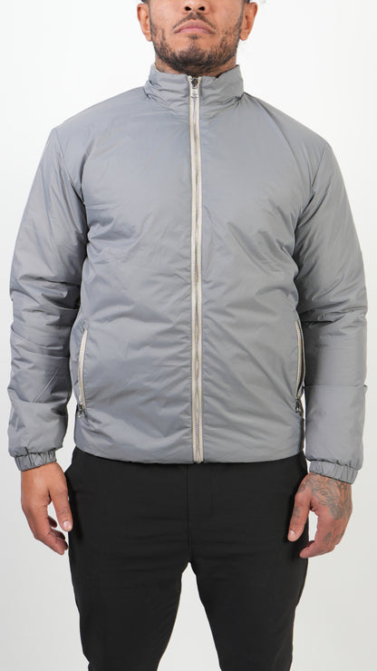 GIACCA REVERSIBILE • GRIGIO