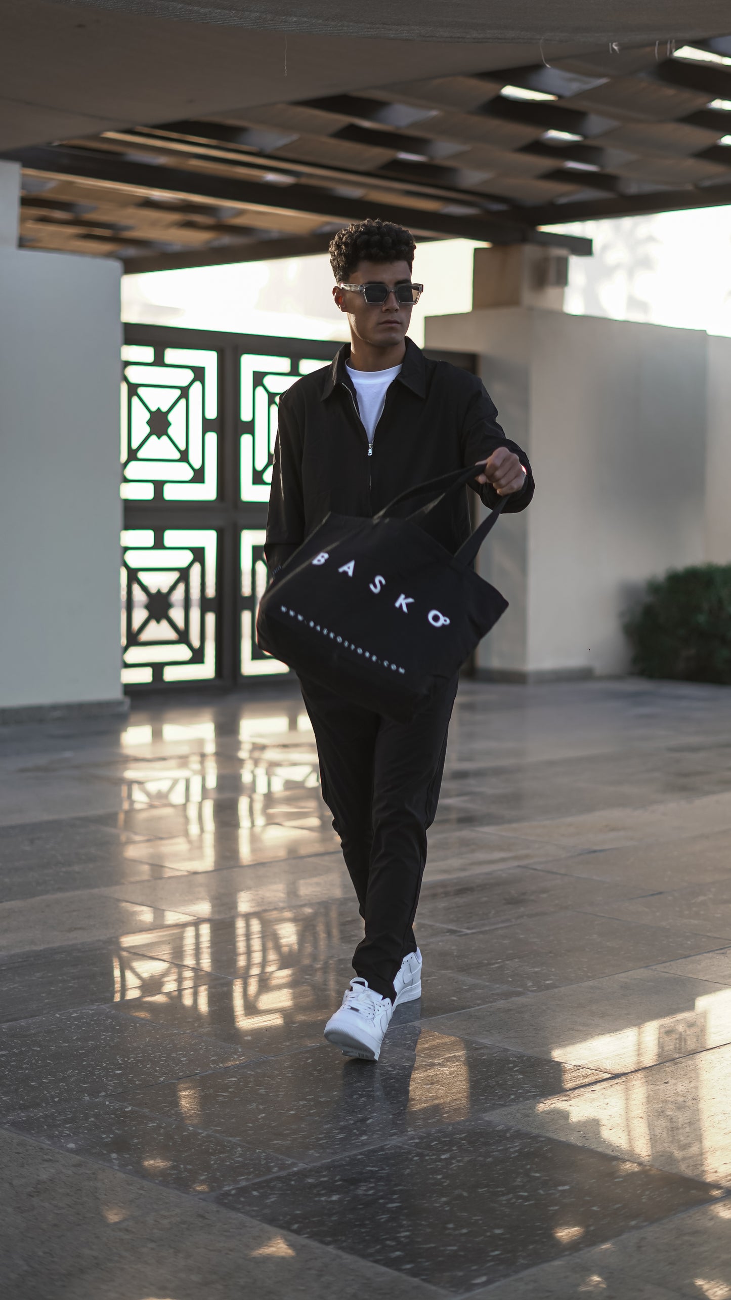 BASKO TOTE BAG • BLACK