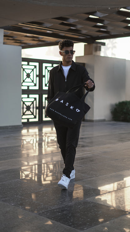 BASKO TOTE BAG • BLACK