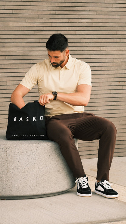 BASKO TOTE BAG • BLACK