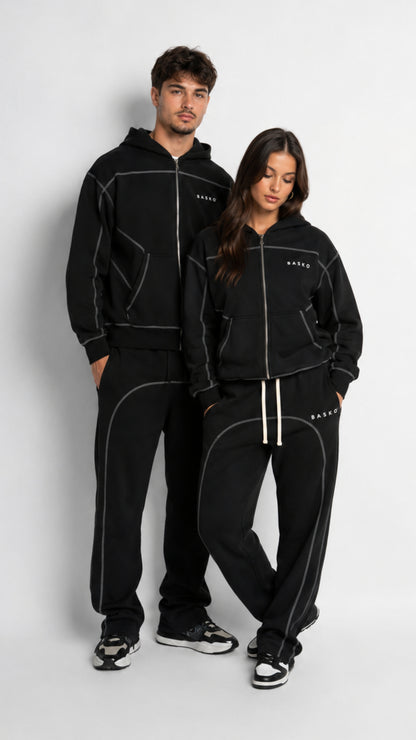 BASKO LOGO • TRACKSUIT • BLACK