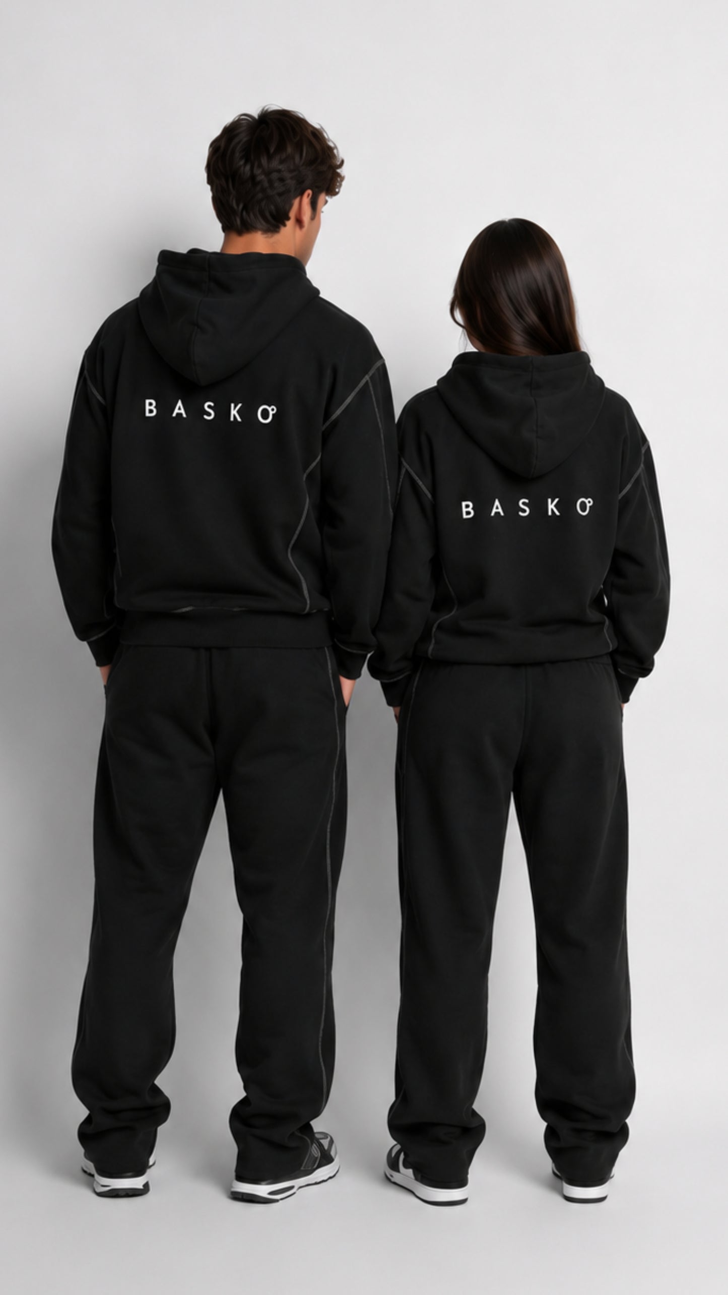 BASKO LOGO • TRACKSUIT • BLACK