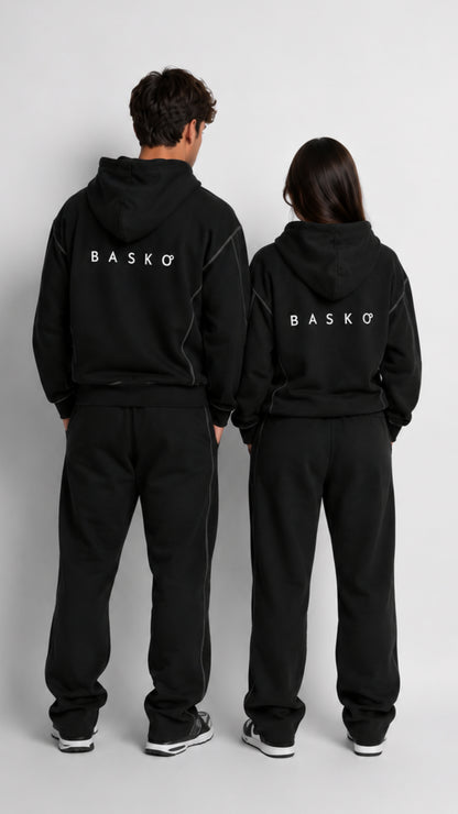 BASKO LOGO • TRACKSUIT • BLACK