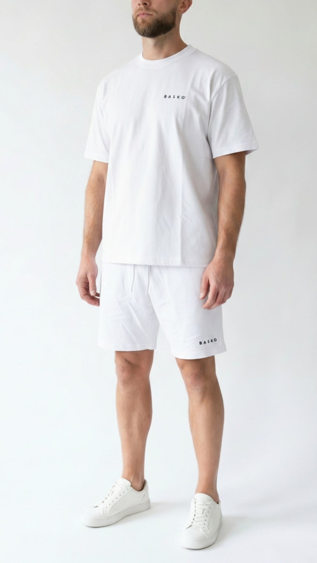 BASKO LOGO • T-SHIRT • WHITE