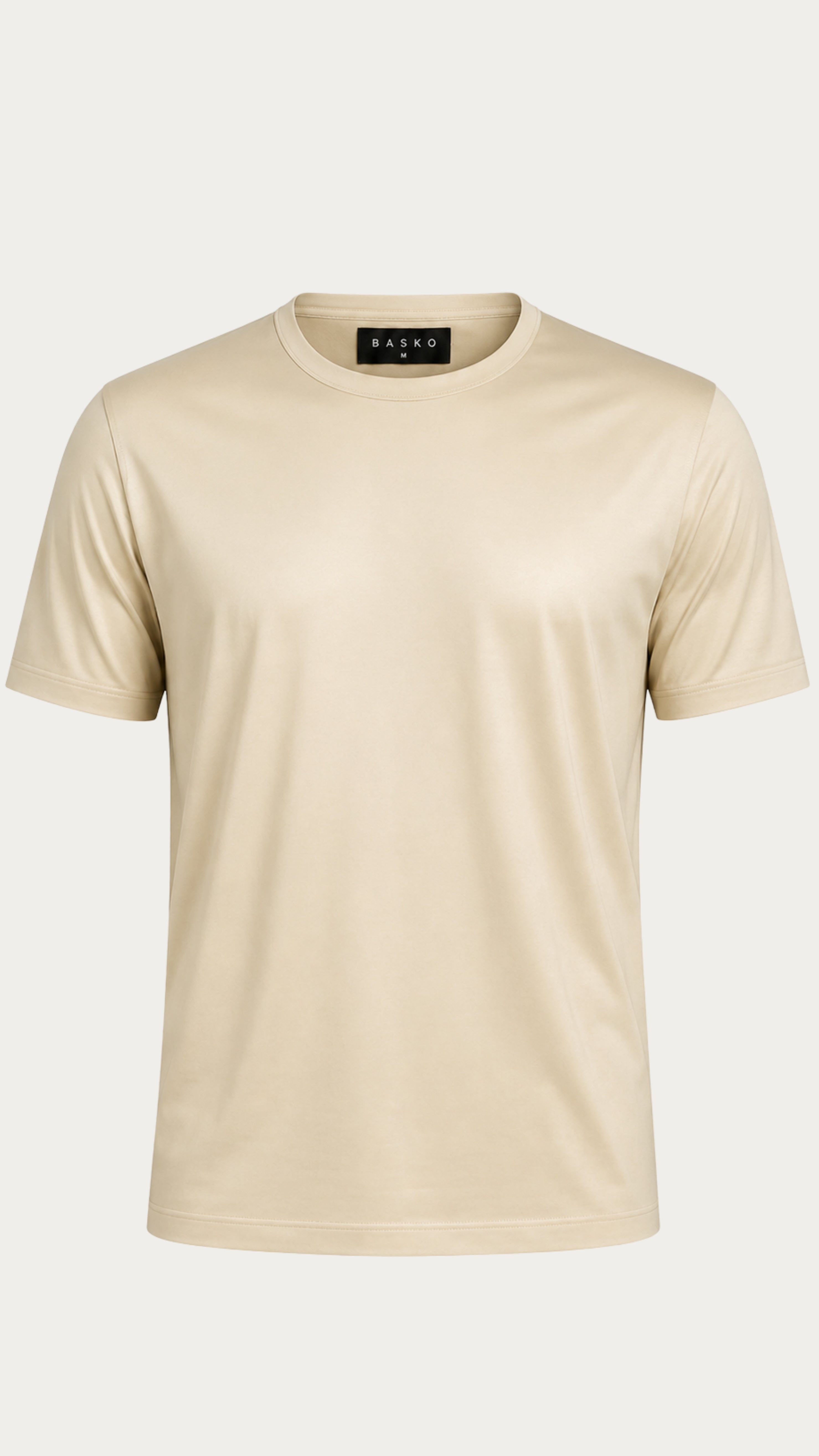 T-SHIRT  • SLIM FIT • BEIGE