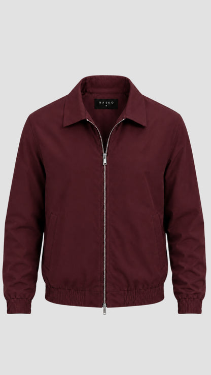 AURA • JACKET • BURGUNDY