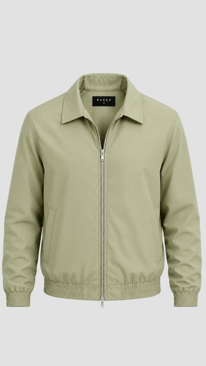AURA • JACKET • PASTEL GREEN