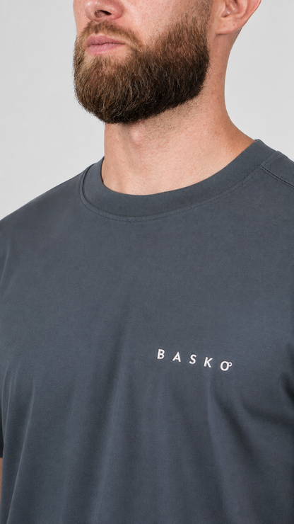 BASKO LOGO • T-SHIRT • DUNKELGRAU