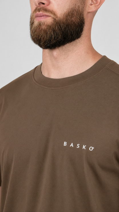 BASKO LOGO • SUMMERSET • BROWN