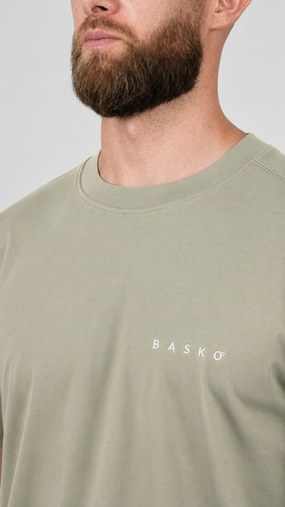 BASKO LOGO • SUMMERSET • OLIVE