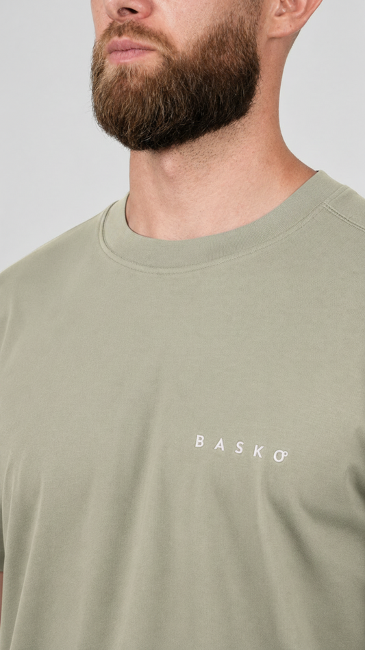 BASKO LOGO • T-SHIRT • OLIVE