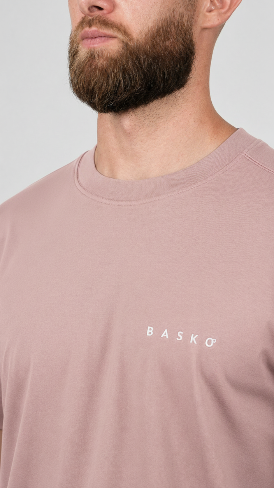 BASKO LOGO • T-SHIRT • PINK