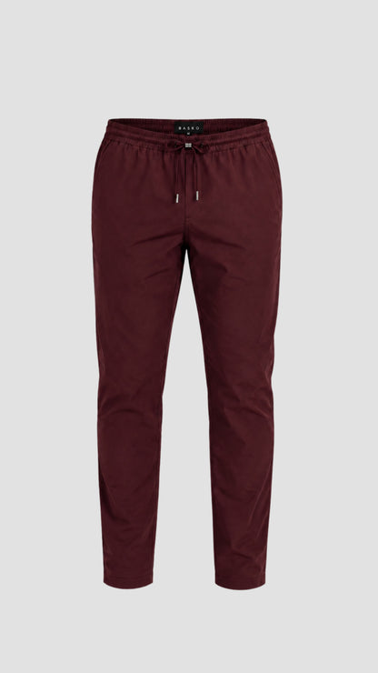 AURA • PANTS • BURGUNDY