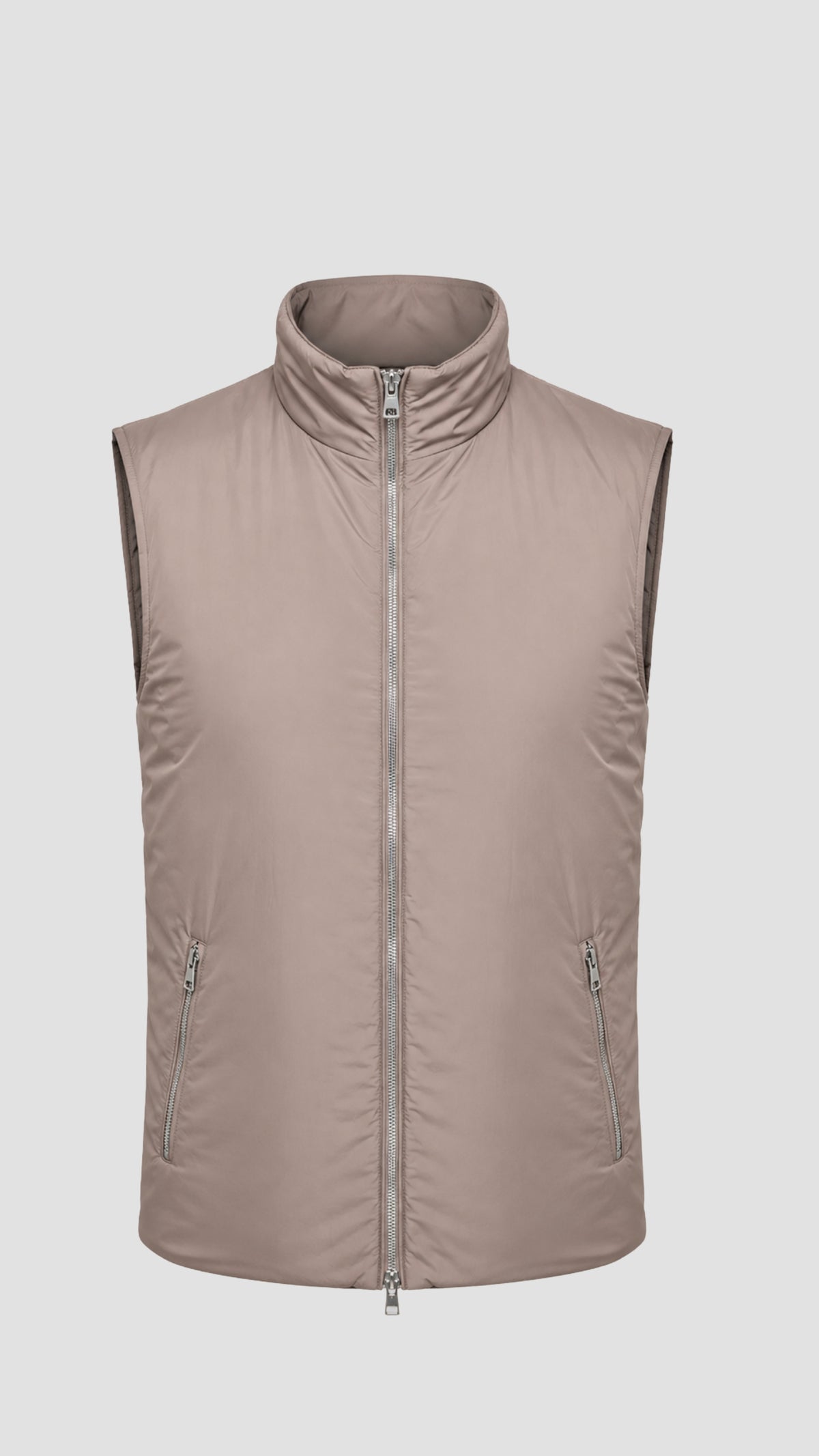 BODYWARMER • SLIM FIT • TAUPE