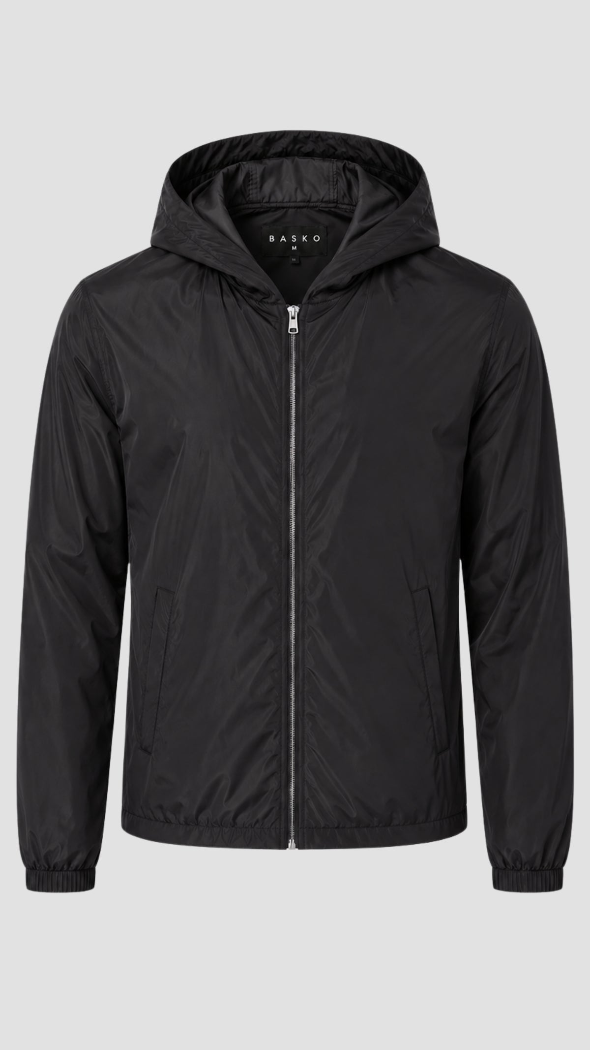 HOODED JACKET • BLACK