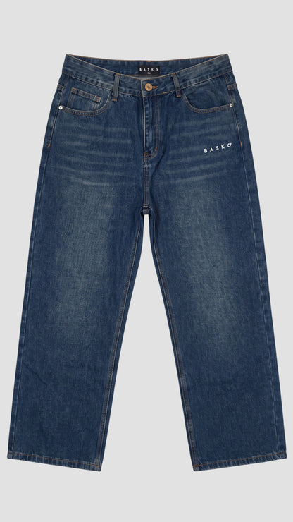 LOGO BASKO • JEANS • BLU