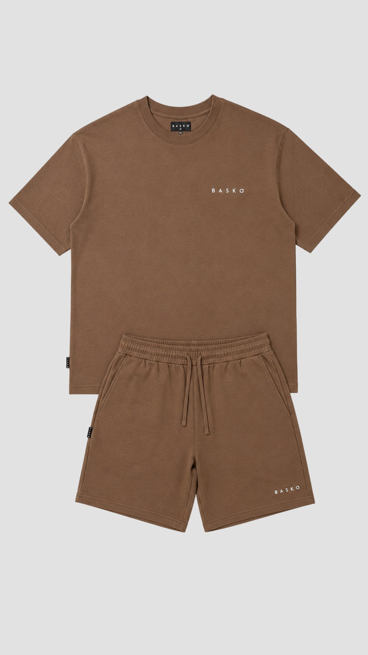 BASKO LOGO • SUMMERSET • BROWN