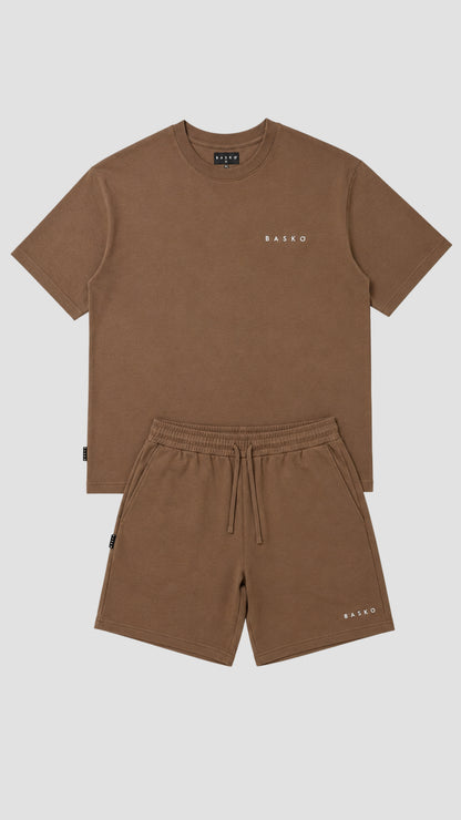 BASKO LOGO • SUMMERSET • BROWN