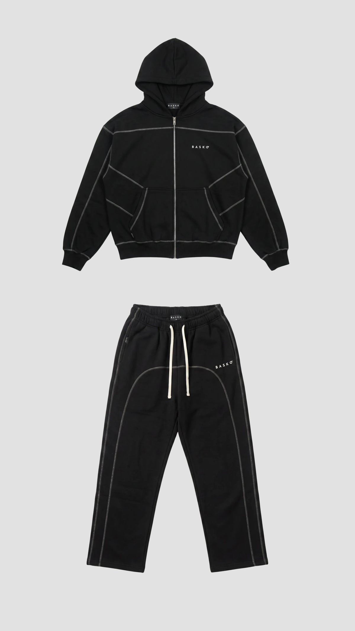 BASKO LOGO • TRACKSUIT • BLACK