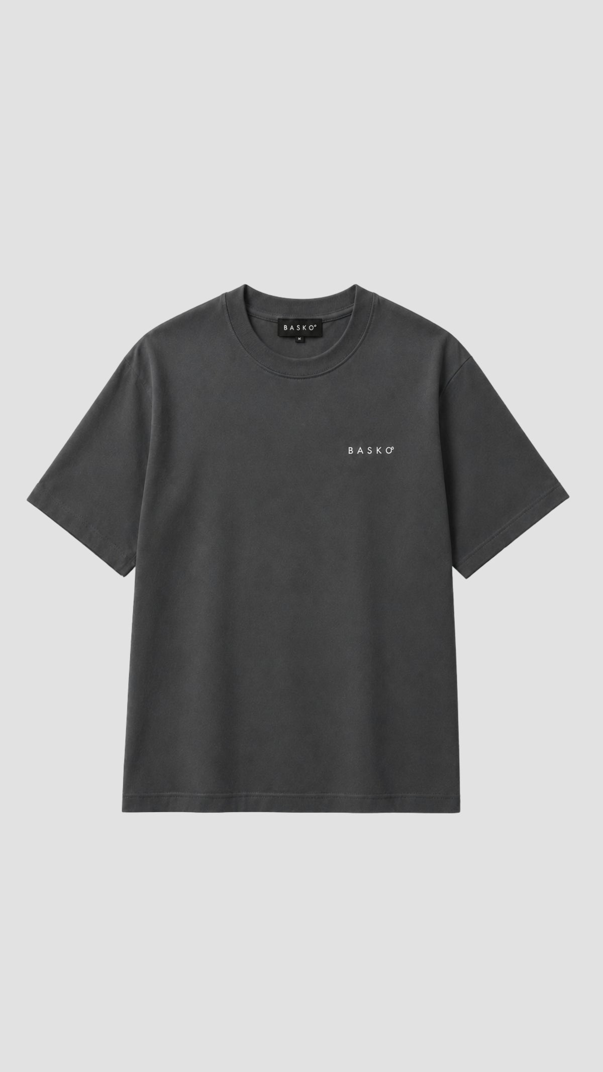 BASKO LOGO • T-SHIRT • DUNKELGRAU