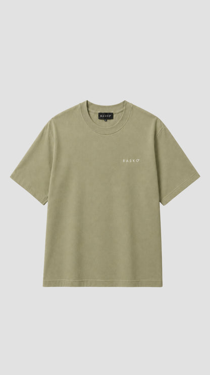 BASKO LOGO • T-SHIRT • VERDE OLIVA
