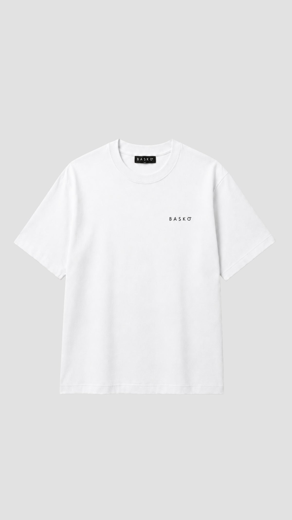 BASKO LOGO • T-SHIRT • WHITE